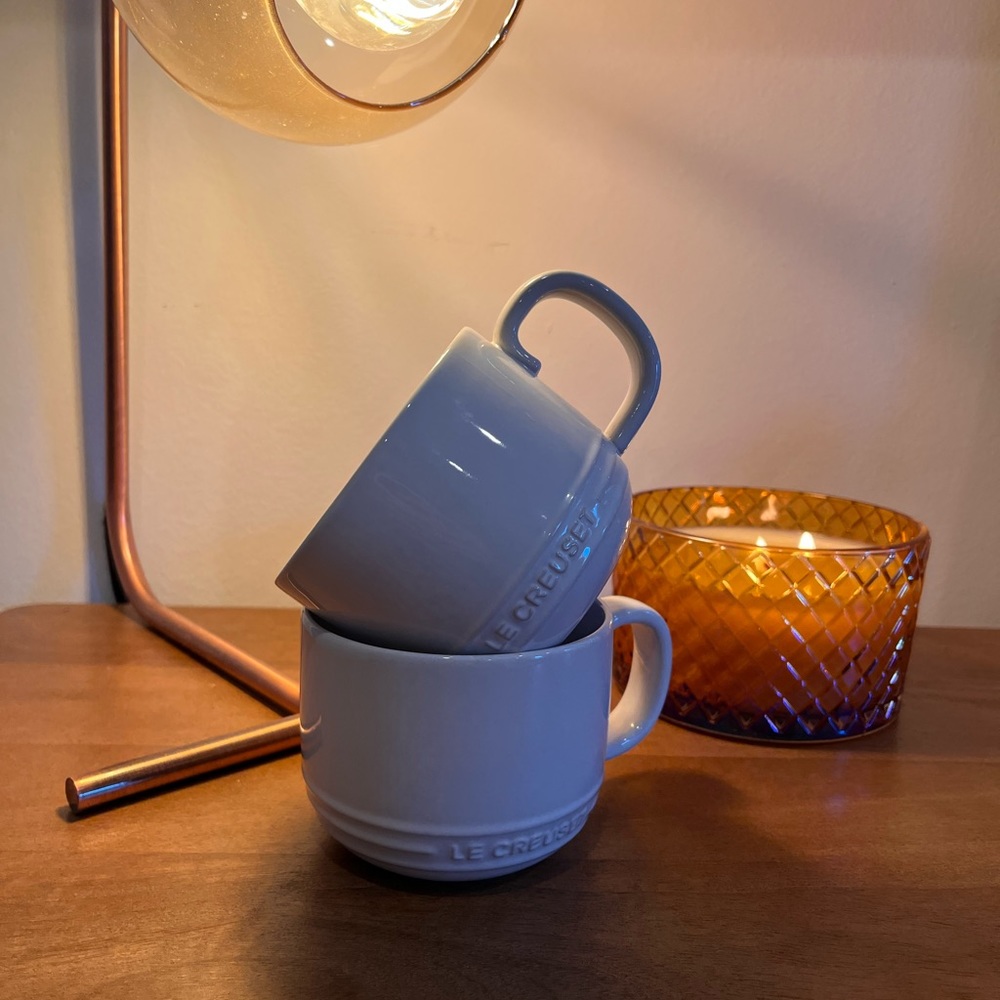 Le Creuset San Francisco Mugs set of 2 - White